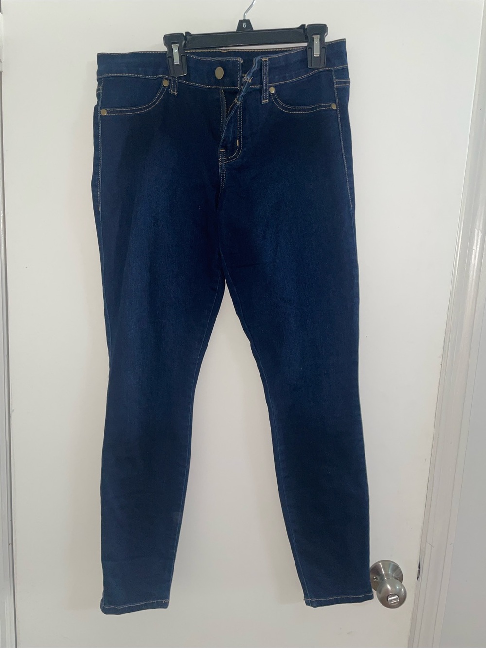 Fashion Nova Dark Indigo Women’s Skinny Jeans - Classic Stretch Denim